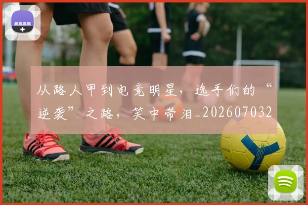 从路人甲到电竞明星，选手们的“逆袭”之路，笑中带泪_20260703213319